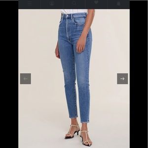 AGOLDE Pinch Waist High Rise Skinny Jean